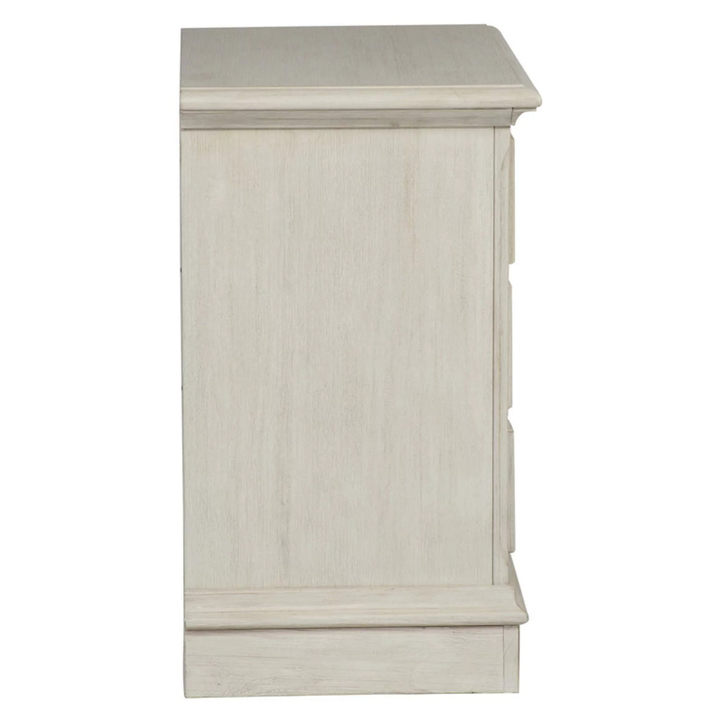 White 3 Drawer Night Stand Y979950