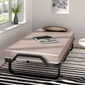 Folding Bed with Memory Foam and Metal Frame P4212