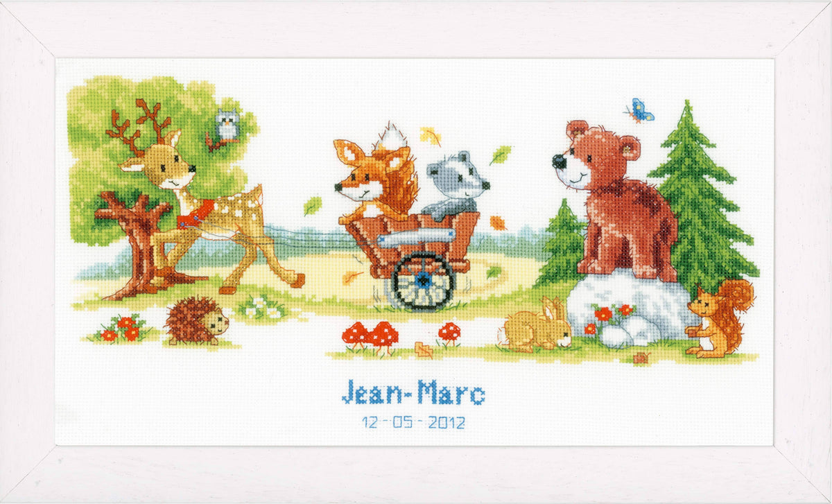 Counted Cross Stitch Kit 14.4" x 8" I611972