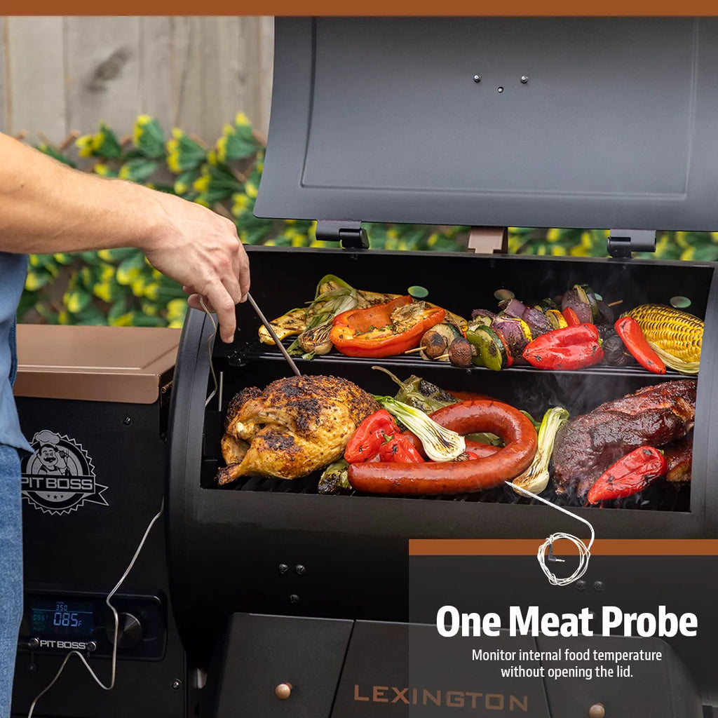 Wood Fired Pellet Grill and Smoker A9349