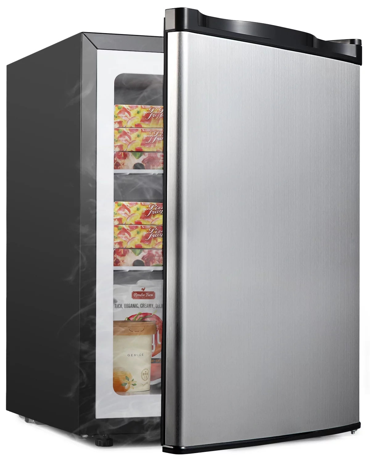 2.1 Cu ft Stainless Steel Upright Freezer X685
