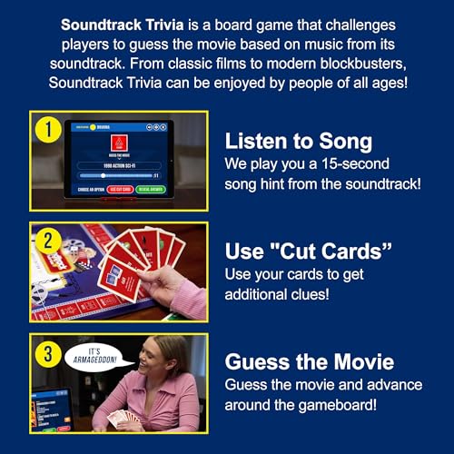 Movie Trivia Board Game with Companion App L75629