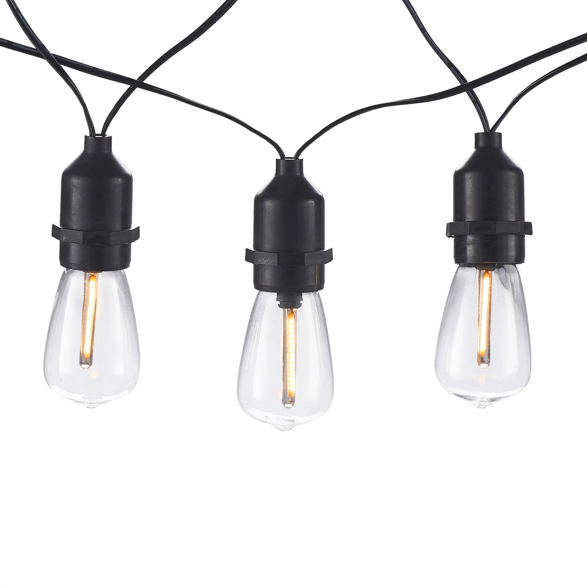 Solar Powered Edison Outdoor String Lights R44661