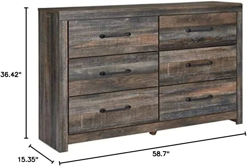 6 Drawer Dresser P489