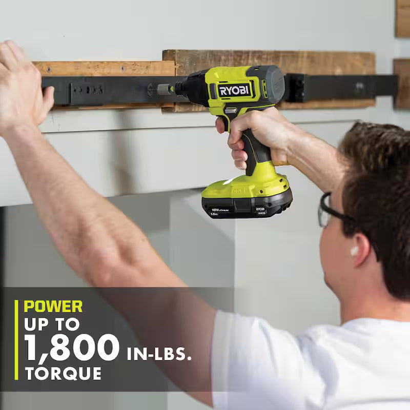 18V Cordless 6-Tool Combo Kit with Batteries & Charger V59469