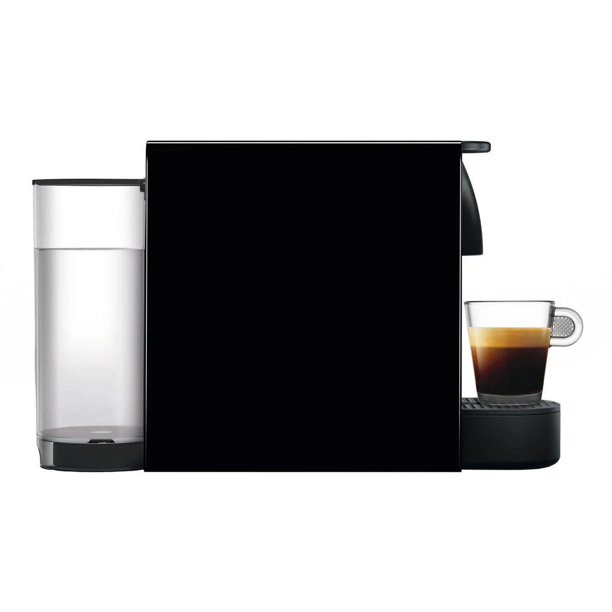 Black Single-Serve Machine with Milk Frothier E174184