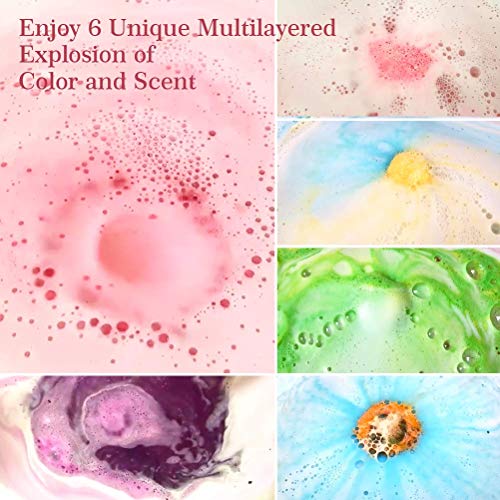 6pcs Handmade Bubble Bath Bombs A2546
