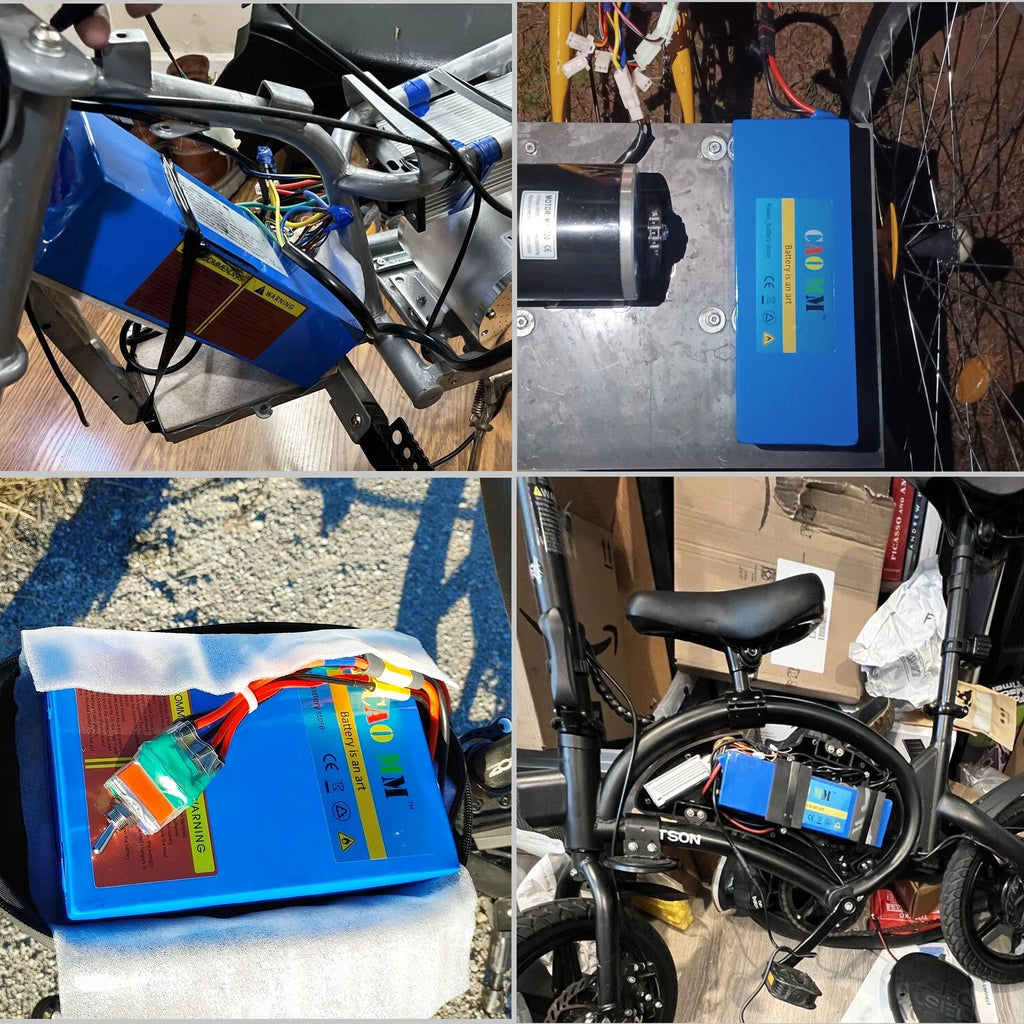 48V 10Ah Lithium Ebike Battery with 5A Fast Charger U61840