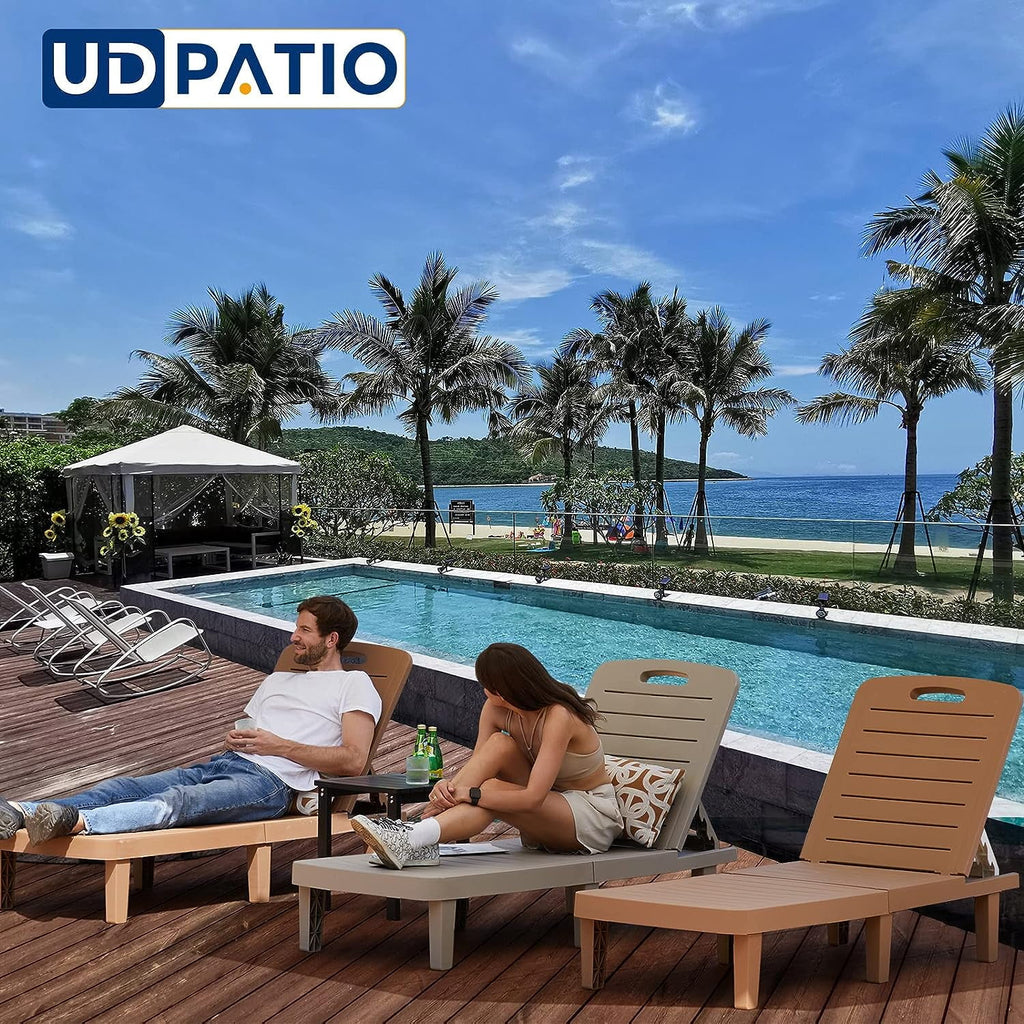 Oversized Outdoor Lounge Chair Set of 2 S76244