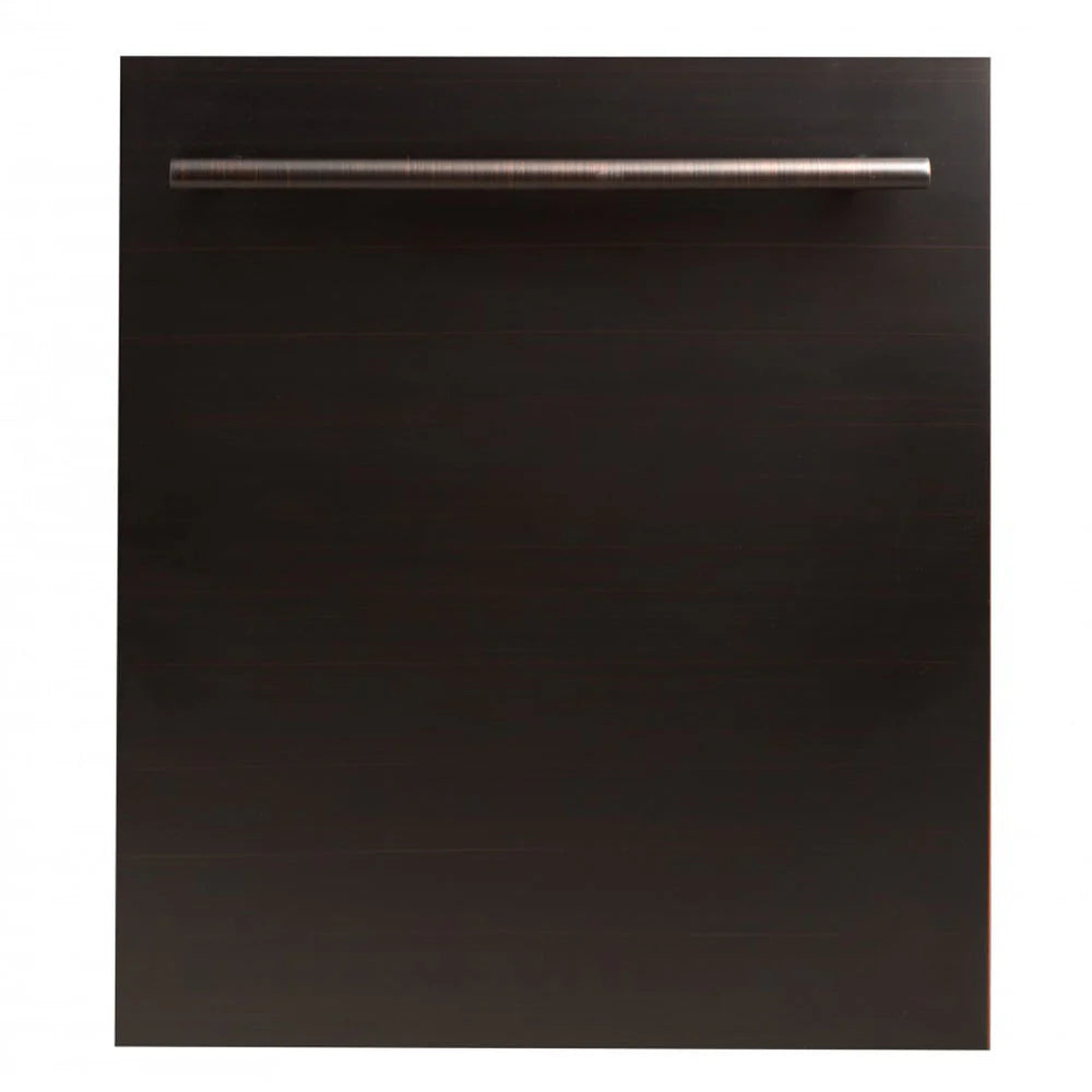 24 in. Top Control Dishwasher Oil-Rubbed Bronze with Stainless Steel Tub S477