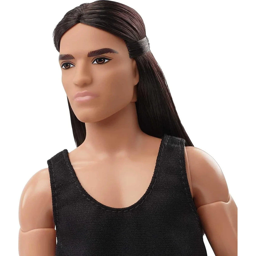 Collectible Ken Doll with Long Brown Hair L13426