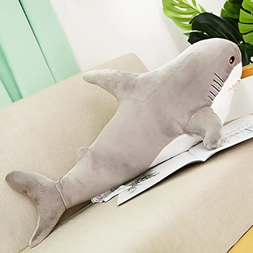 31 Inch Soft Shark Stuffed Animal Plush Pillow V8205