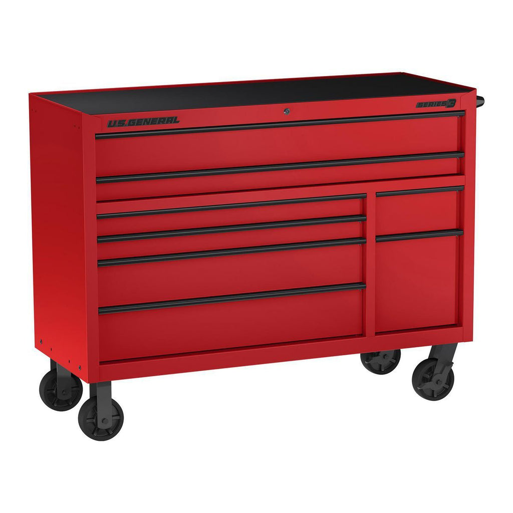 56 in. x 22 in. Red Roll Cab W6003