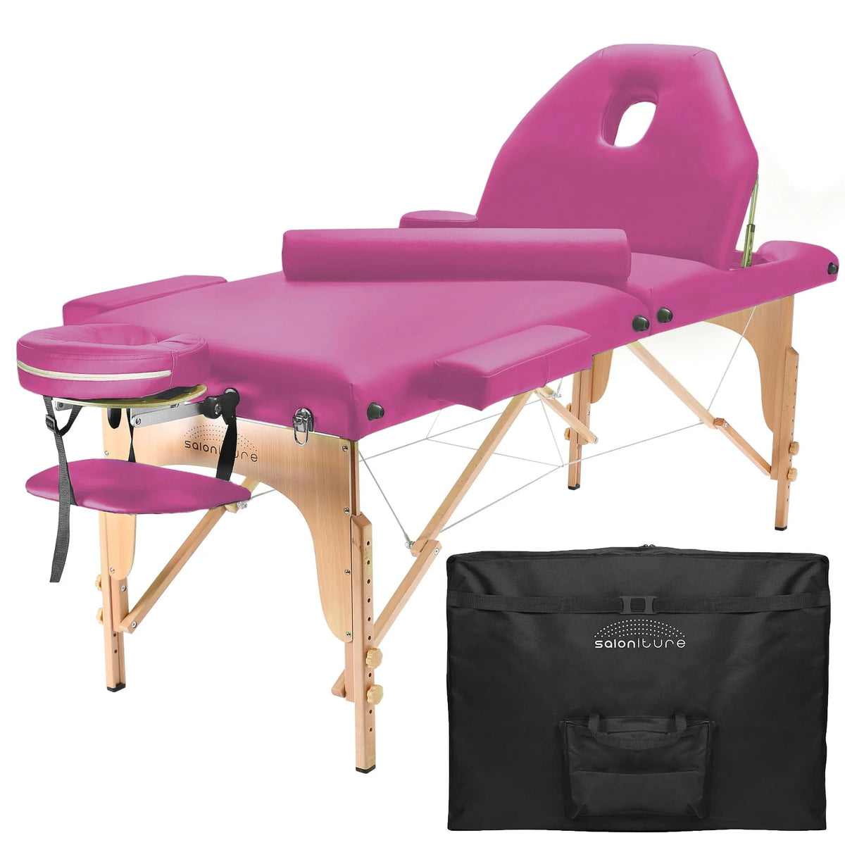 Portable Massage Table with Backrest J321