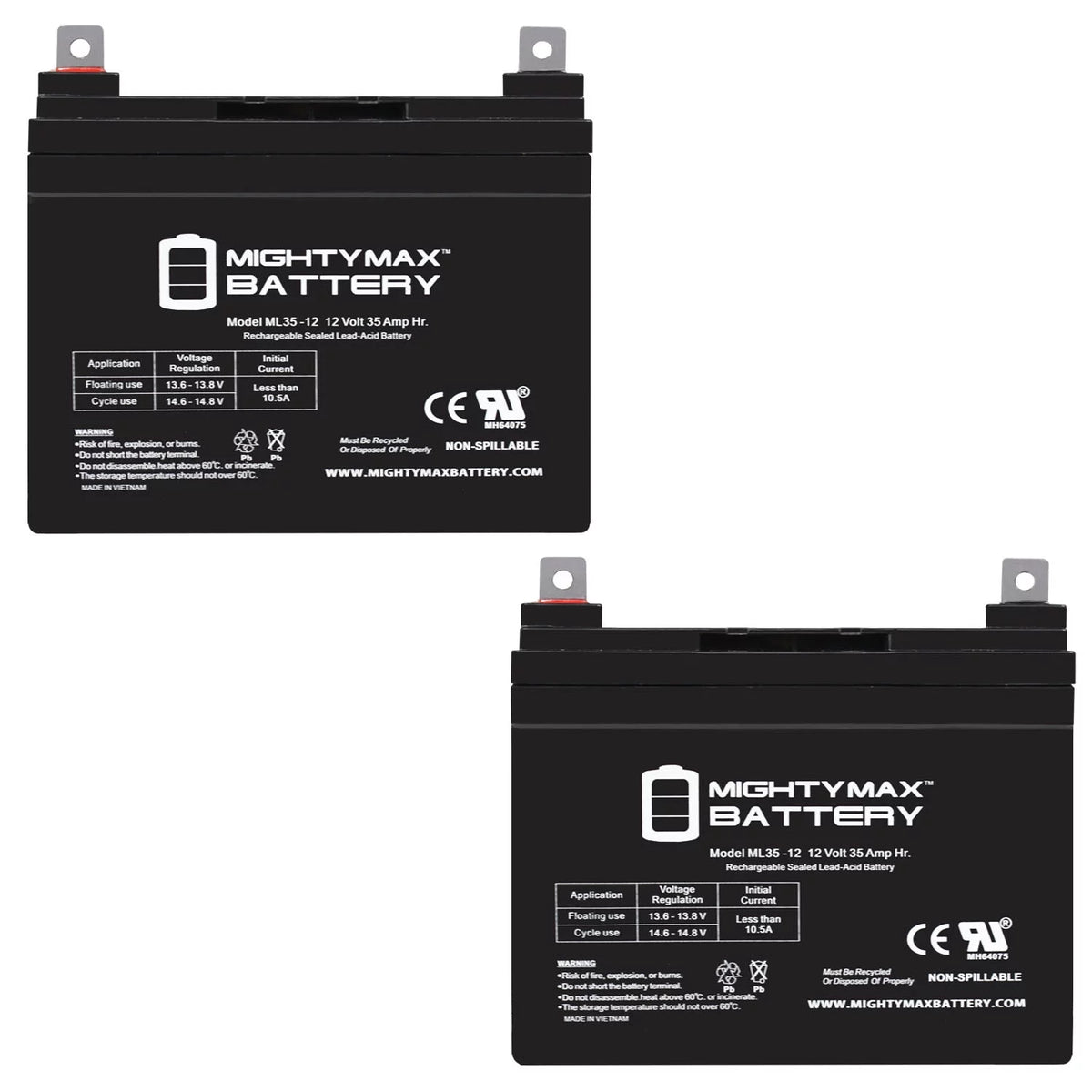 12V 35Ah Replacement Battery M31901