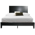 Black Wood Queen Platform Bed H442250