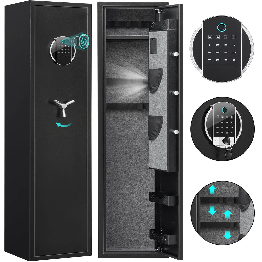 3-5 Long Gun Safe with Backlit Keypad V118147