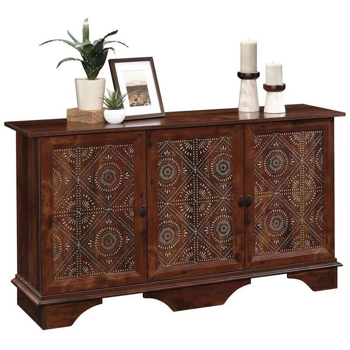 Contemporary Wood Buffet and Sideboard Table D595388