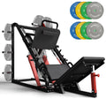 Leg Press Machine with Calf Block, 1500LBS Adjustable F842505