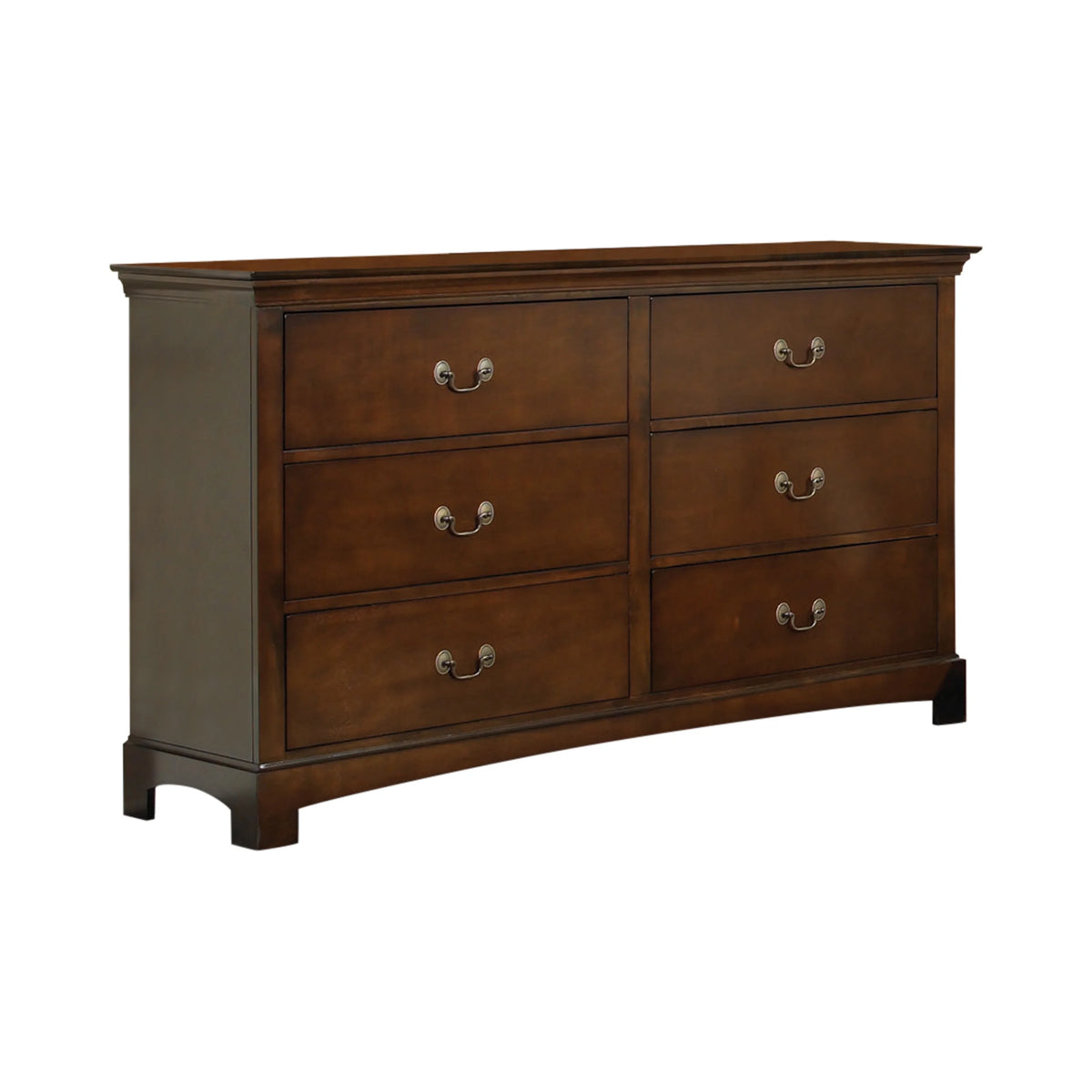 Warm Brown 6-drawer Dresser Z151879
