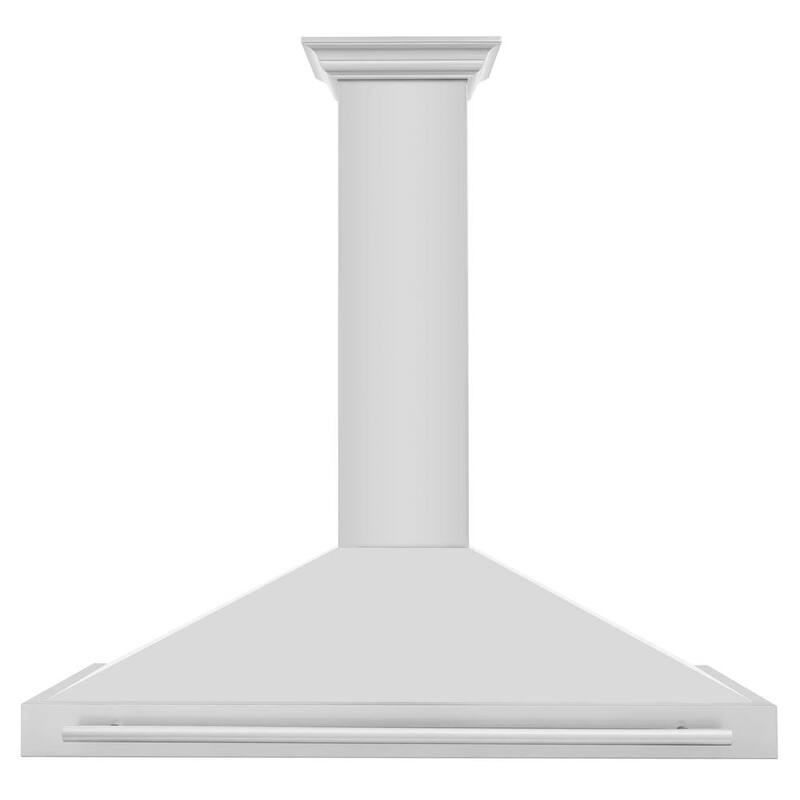 48 in. 400 CFM Ducted Wall Mount Range Hood with Stainless Steel Handle G505