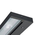 Black 12 in. Fluorescent Under Cabinet Light T42738