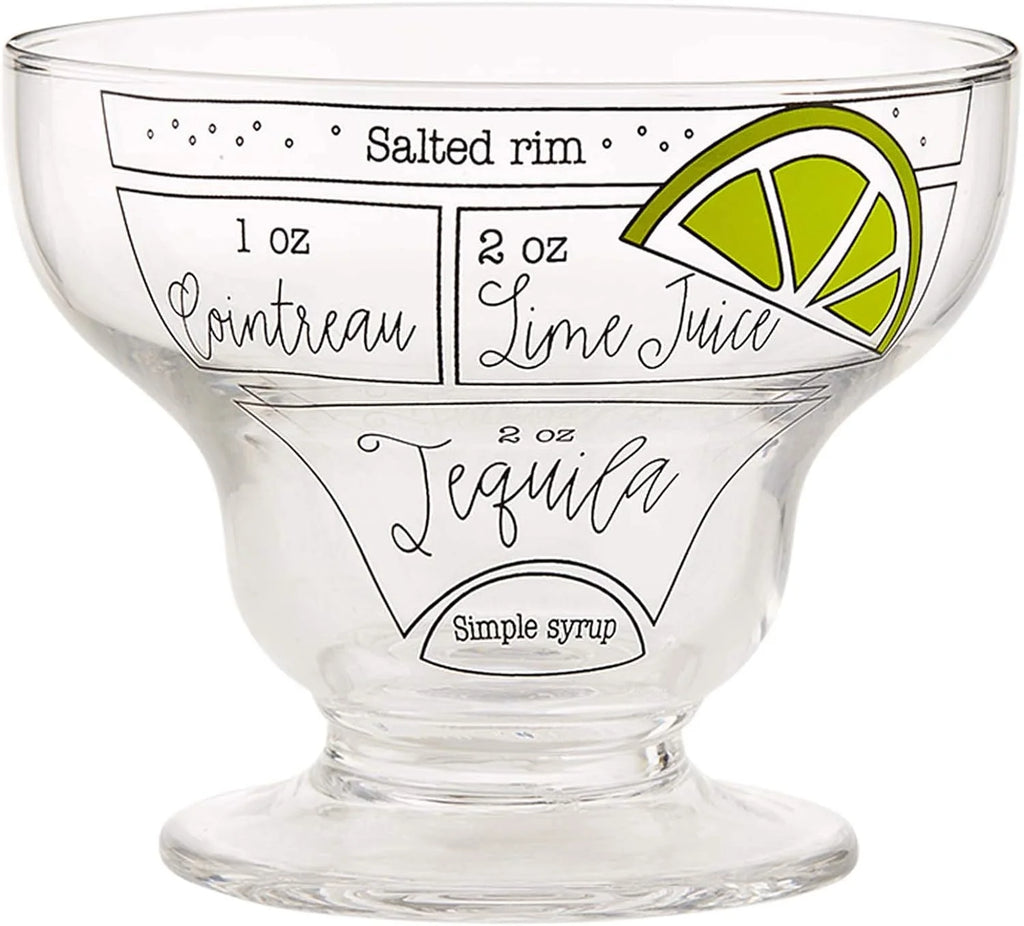 Clear Stemless Margarita Glass 6 Piece Set O502993