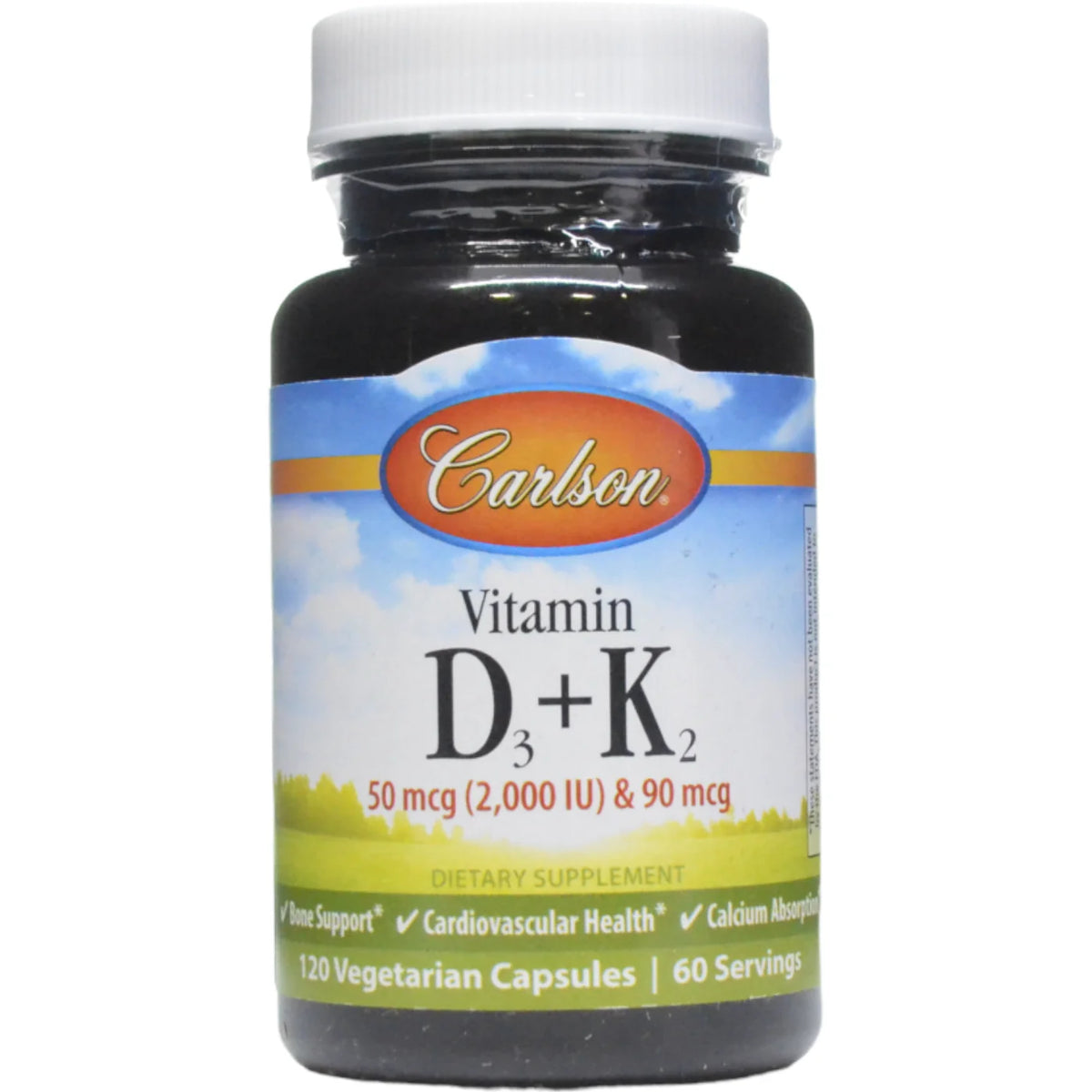 Vitamin D3 & K2 120 caps H22568
