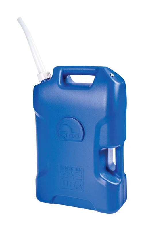 Blue 6-Gal Plastic Water Storage Container P21401