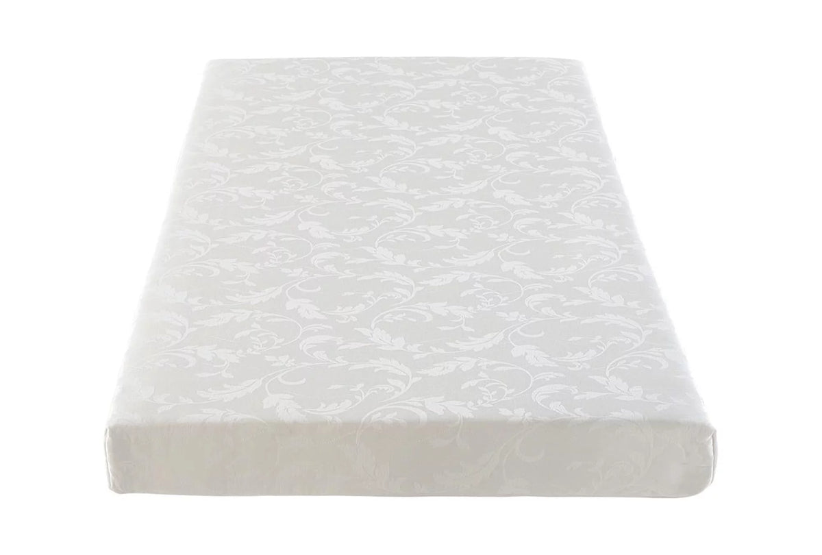 5-Inch Polyester Filled Mattress with Jacquard Cover, Twin, White K104
