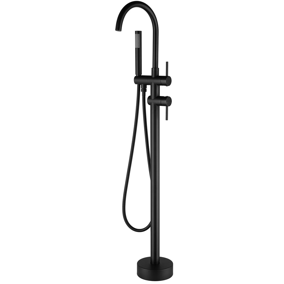 Matte Black Freestanding Tub Faucet U4022