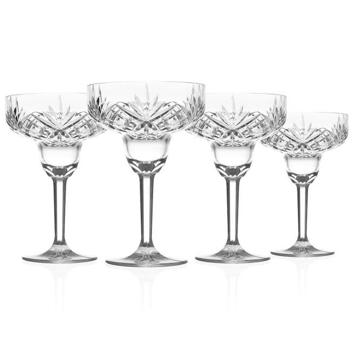 Clear Acrylic Margarita Glass Set of 4 T169785