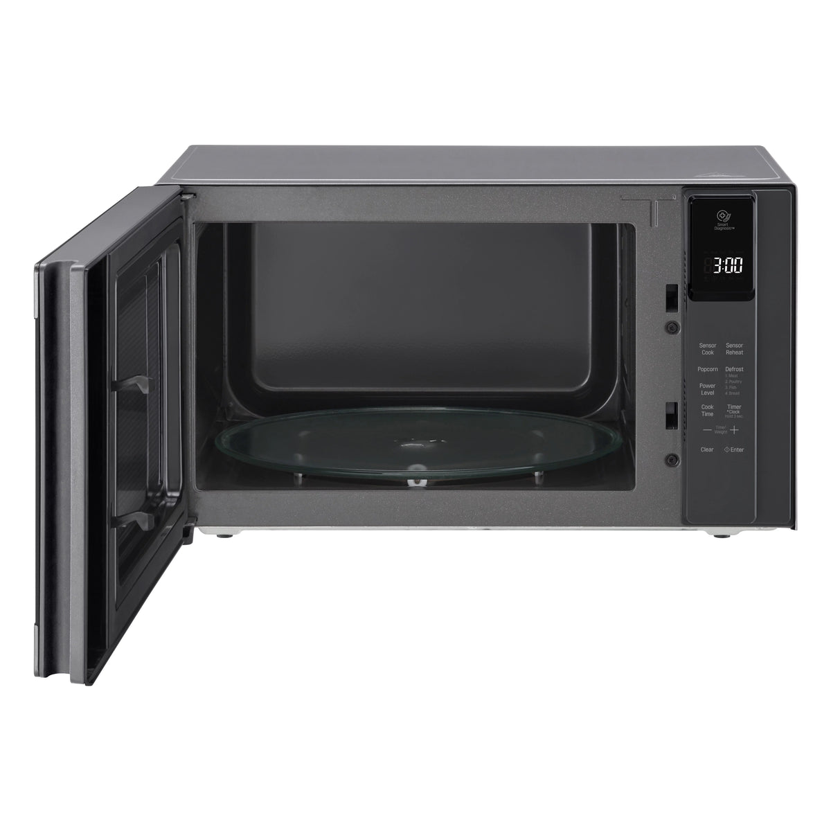 1.5 cu. ft. 1200 Watts Stainless Steel Countertop Microwave Oven D394
