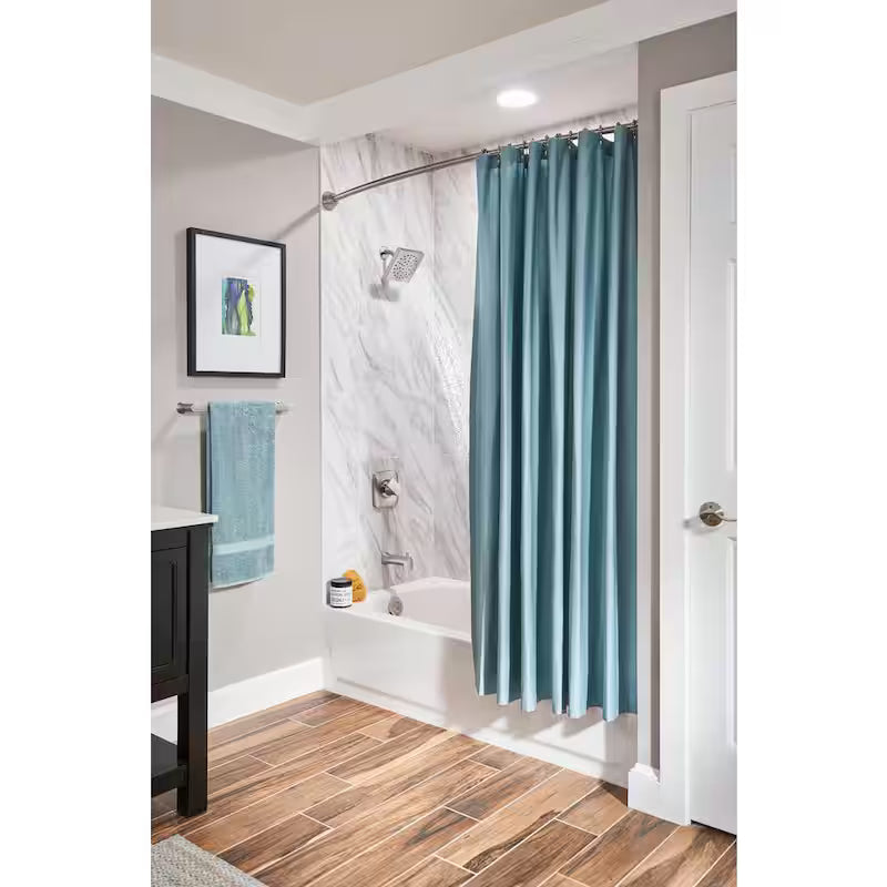 Single-Handle 1-Spray Tub and Shower Faucet Brushed Nickel B7714