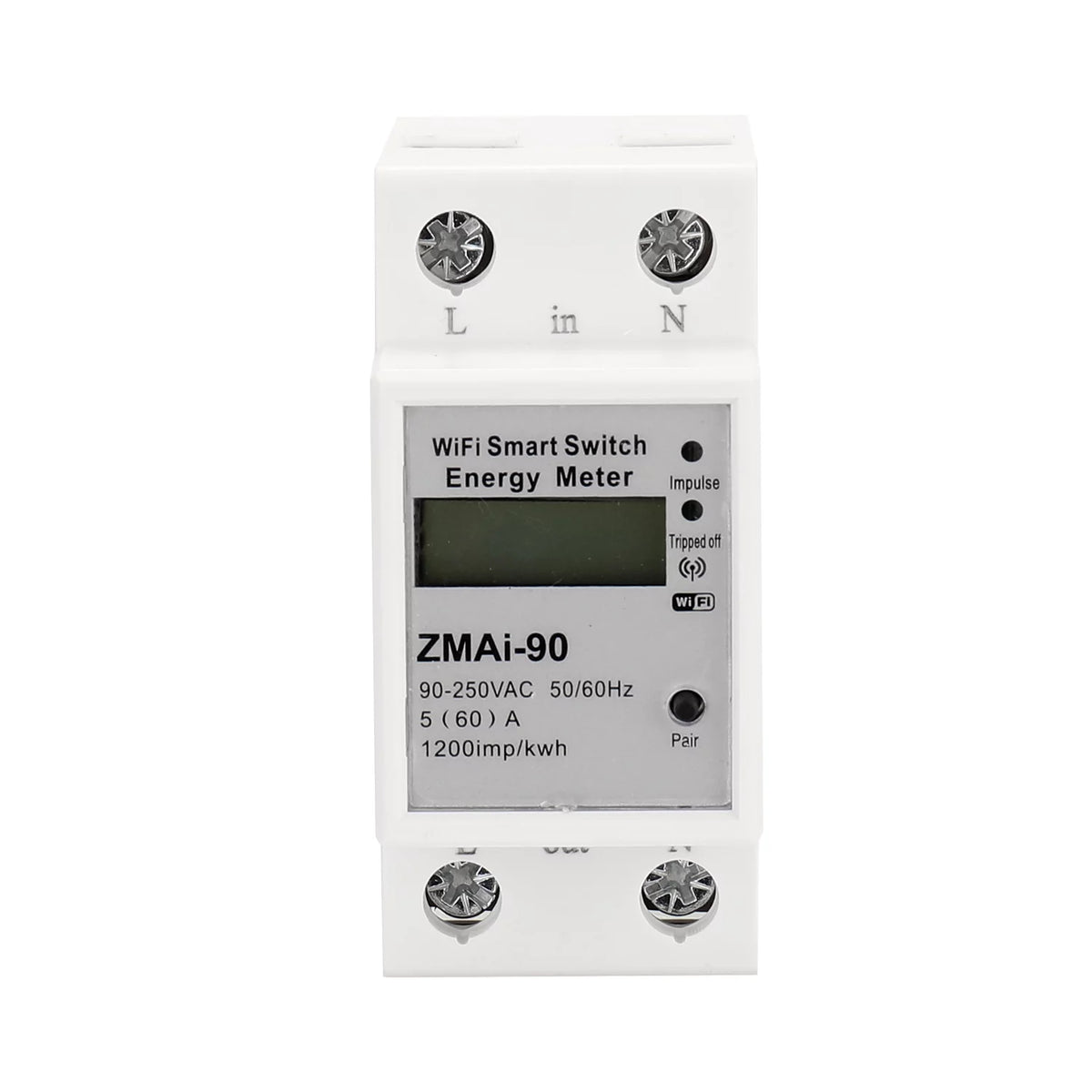 Single-Phase Din Rail Wifi Energy Meter W924