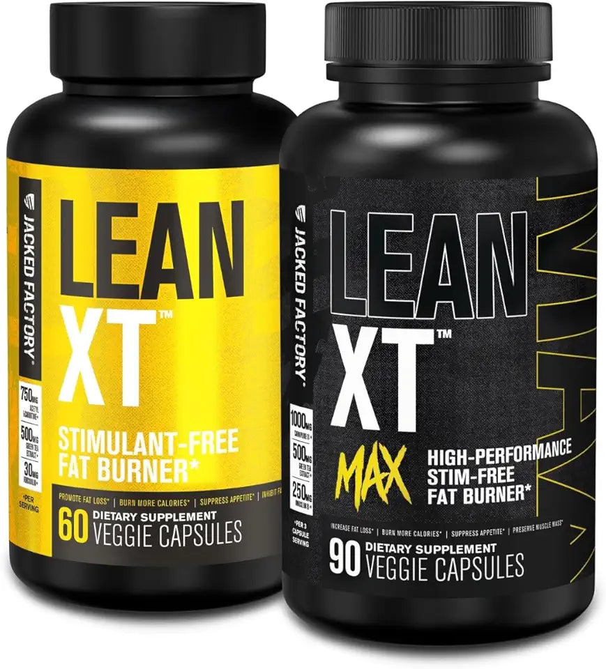 Caffeine Free Fat Burner 60 Capsules and Stim-Free Fat Burner 90 Capsules F318683