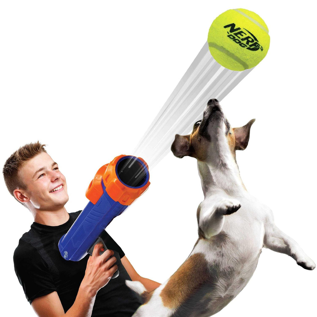 16” Tennis Ball Blaster Dog Toy with 4 Balls R458