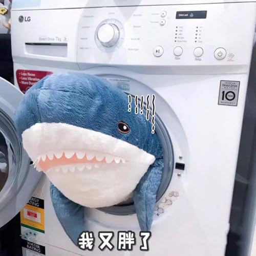 31 Inch Soft Shark Stuffed Animal Plush Pillow V8205