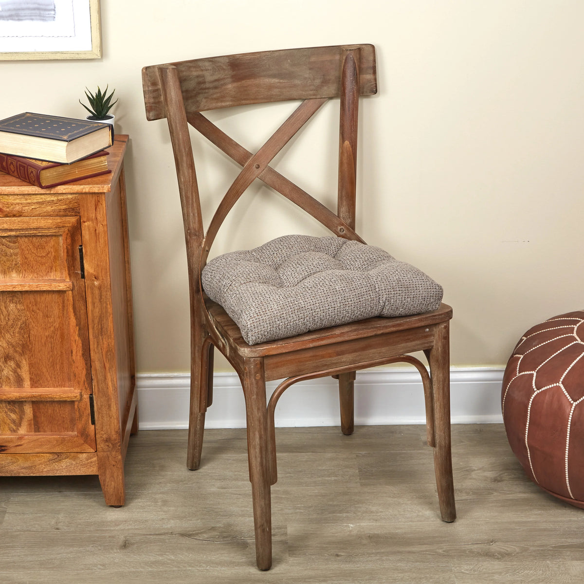 Non-Slip 17-inch Chair Cushion Set of 2 K43117