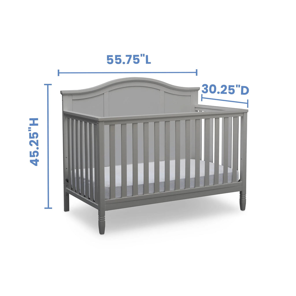 5-in-1 Convertible Baby Crib V3564