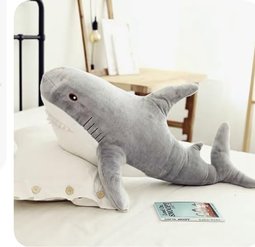 31 Inch Soft Shark Stuffed Animal Plush Pillow V8205