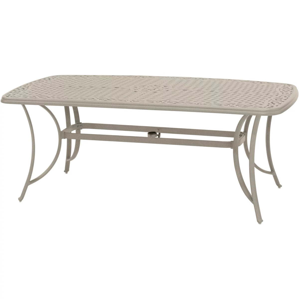 7-Piece Cushioned Swivel Rocker Patio Dining Set with Cast Aluminum Table Q3764