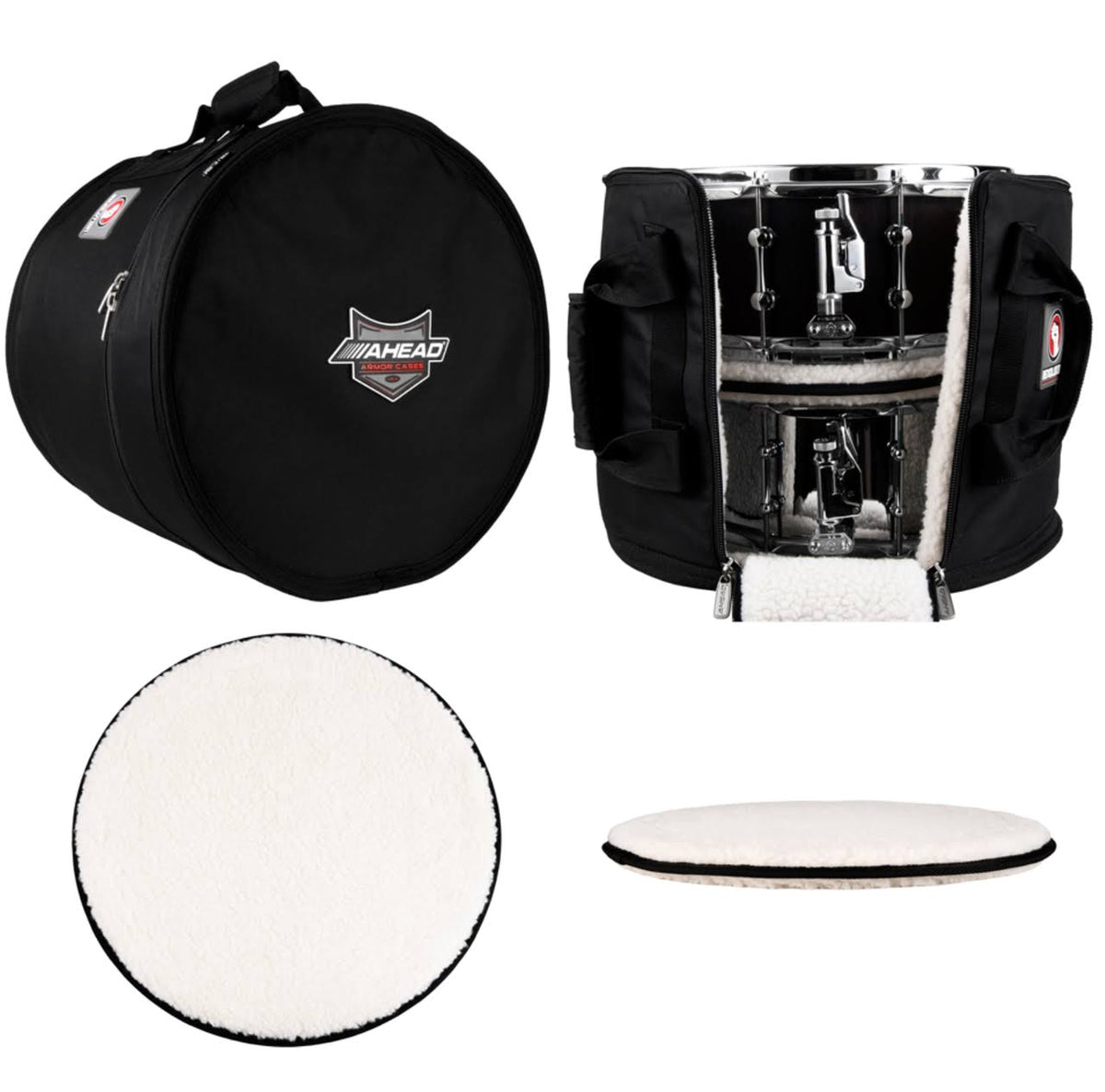 16 x 14 in. Snare Case with 2 Stackers Q713