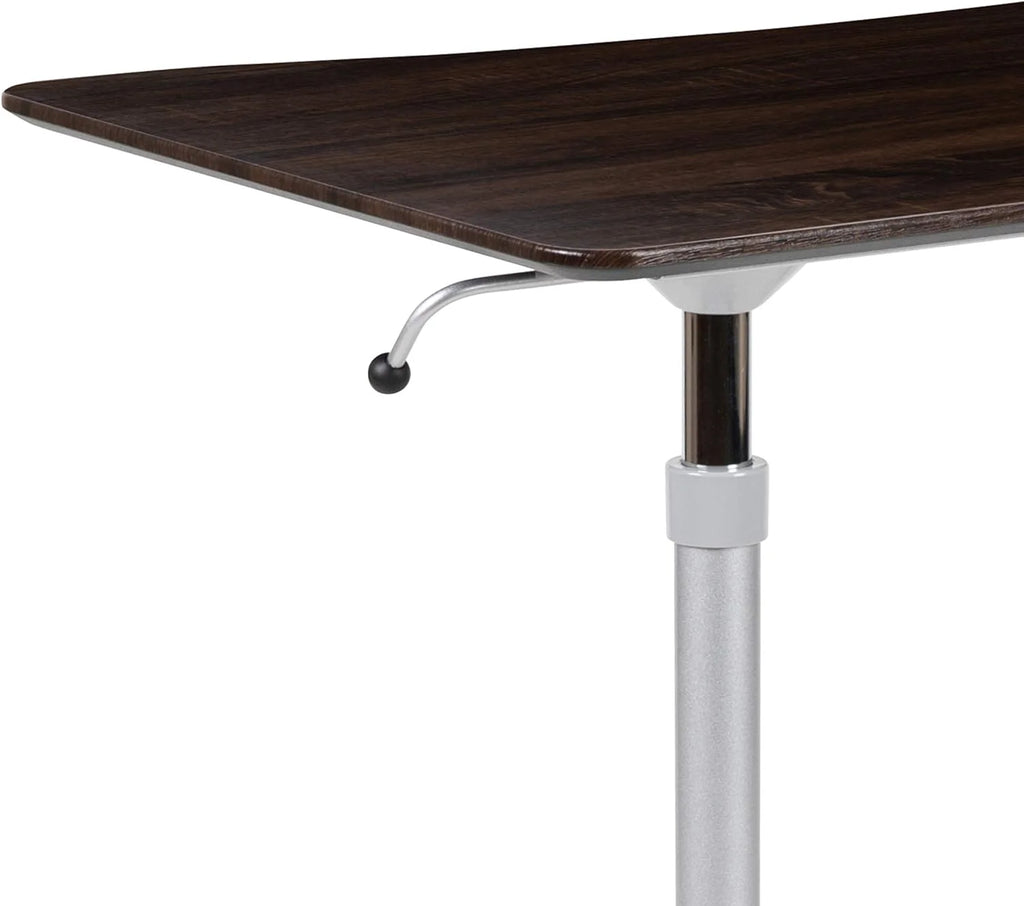 Wood Grain Ergonomic Standing Desk Y483557