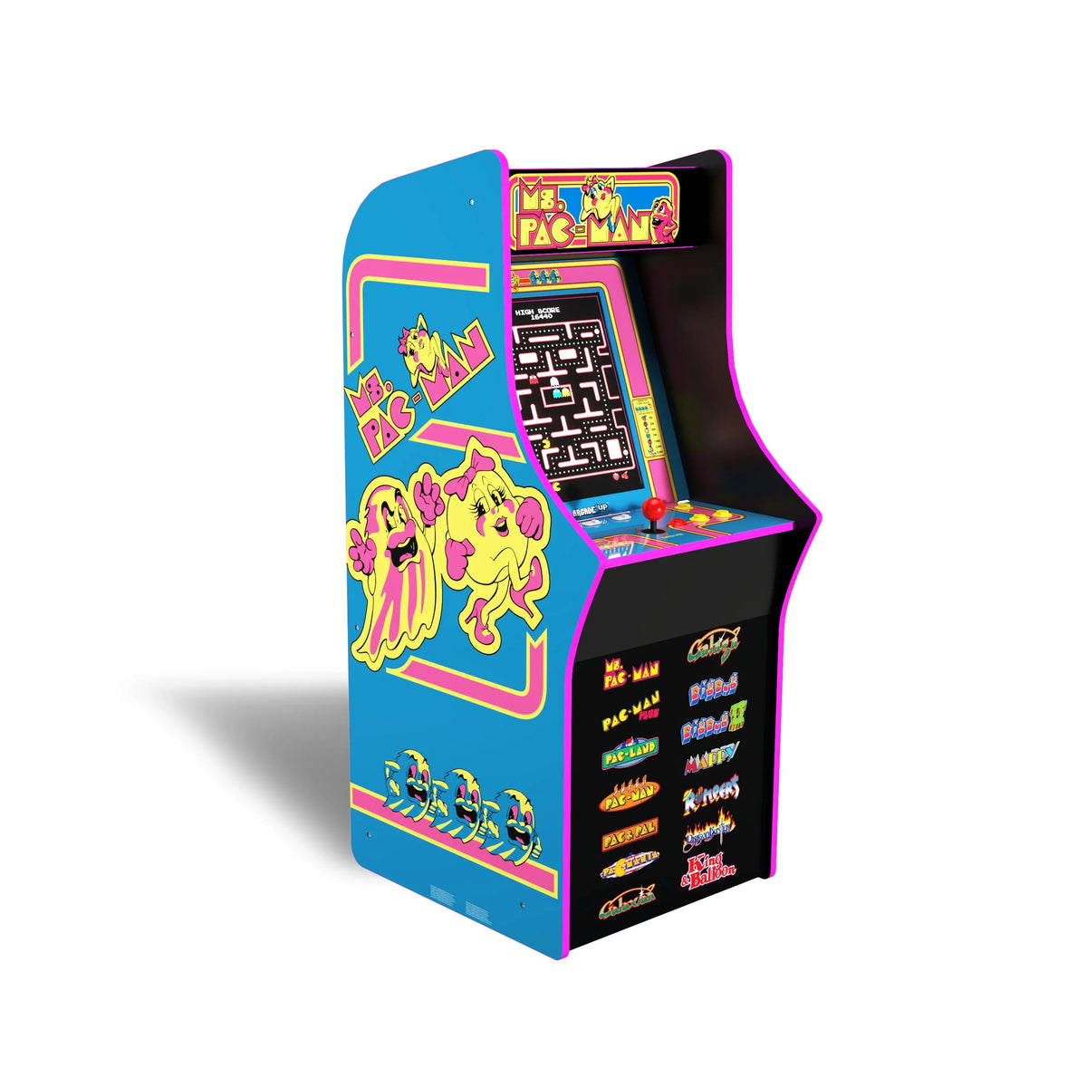 Ms. PAC-MAN Classic Arcade Game with 14 Classic Games and 17-inch Screen Z2704