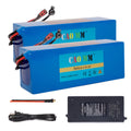 48V 10Ah Lithium Ebike Battery with 5A Fast Charger U61840