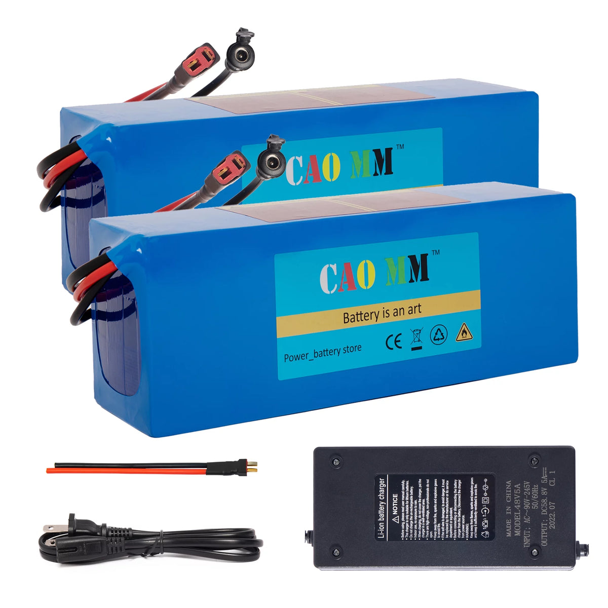 48V 10Ah Lithium Ebike Battery with 5A Fast Charger U61840