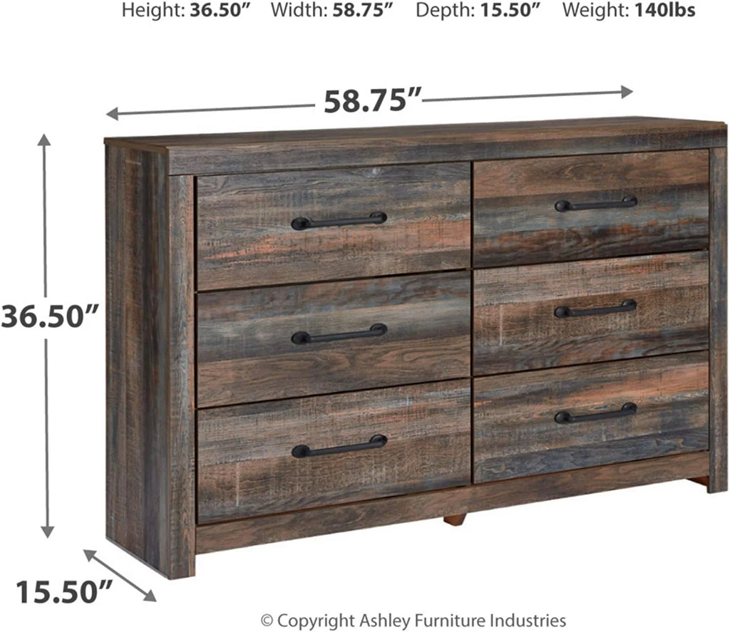 6 Drawer Dresser P489