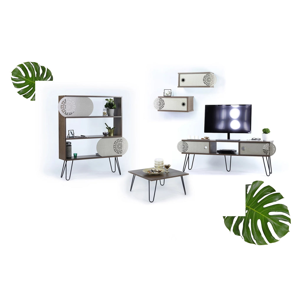 Modern Wood Tv Stand B80351