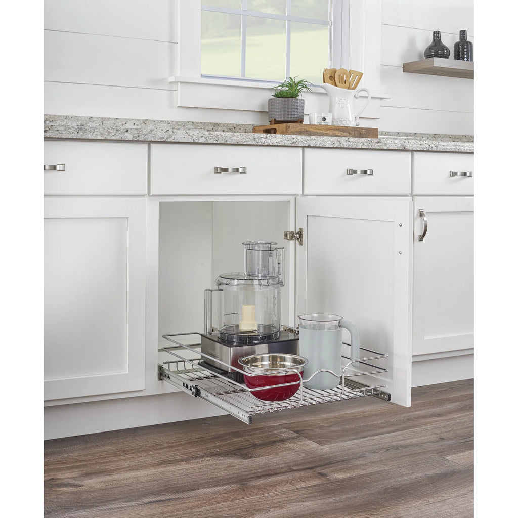 Pull Out Cabinet Shelf Organizer, 15 x 20 In M472